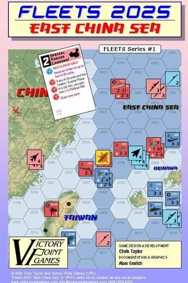Fleets 2025: East China Sea (2008) Board Game