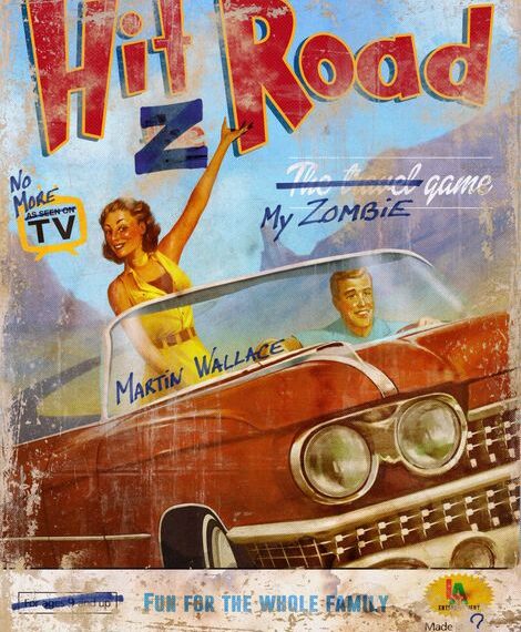 Hit Z Road (2016) Board Game