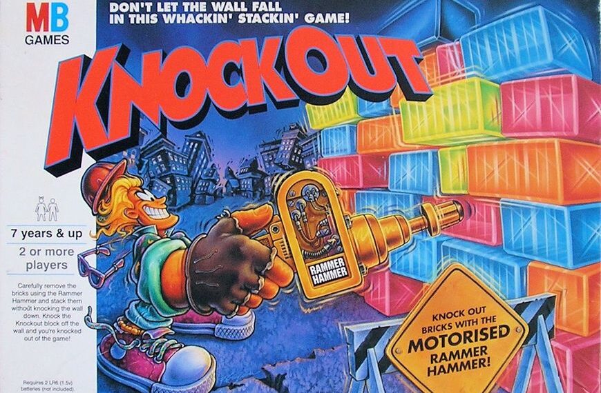 Knockout (1991) Board Game