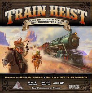 Train Heist (2013) Board Game