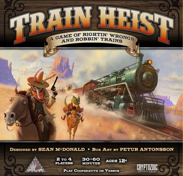 Train Heist (2013) Board Game