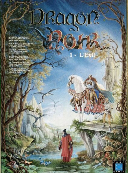 Dragon Noir 1: L’Exil (1990) Board Game