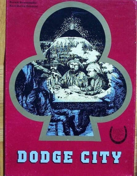 Dodge City (1983) Board Game