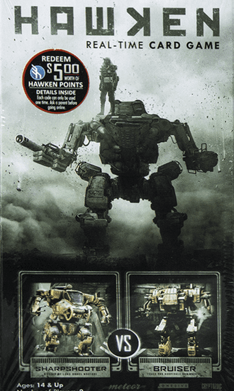 Hawken: Real-Time Card Game – Sharpshooter vs. Bruiser (2014) Board Game