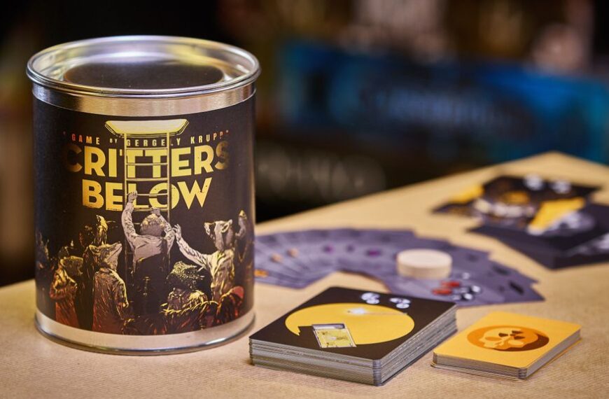 Critters Below (2017) Board Game