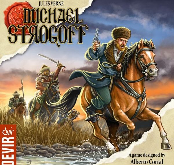 Michael Strogoff (2017) Board Game