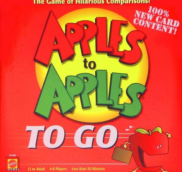 Apples to Apples to Go (2007) Board Game