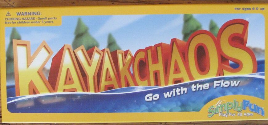 Kayak Chaos (2008) Board Game