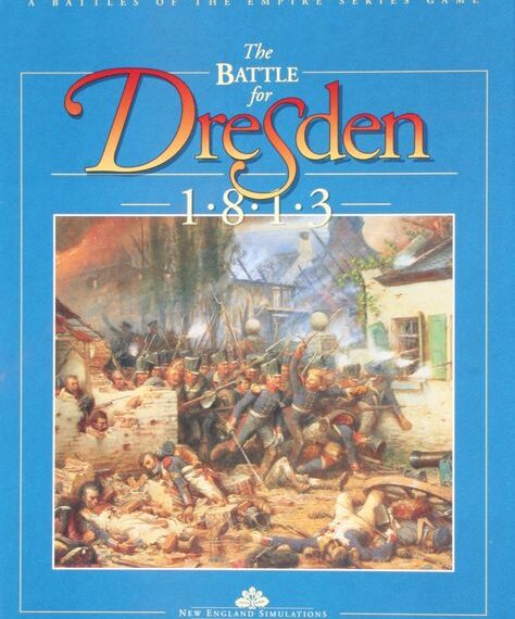 The Battle for Dresden 1813 (1995) Board Game