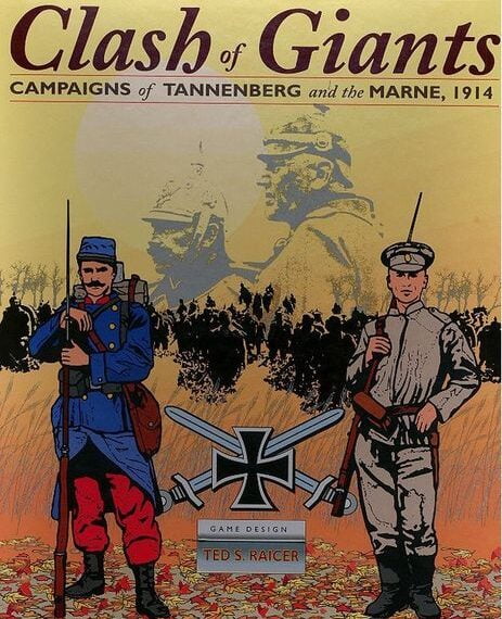 Clash of Giants: Campaigns of Tannenberg and the Marne, 1914 (2001) Board Game
