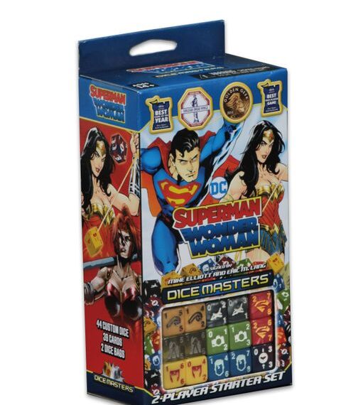 DC Comics Dice Masters: Superman and Wonder Woman Starter Set (2017) Board Game
