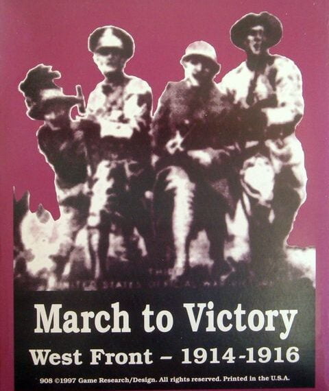 March to Victory: West Front 1914-1916 (1997) Board Game