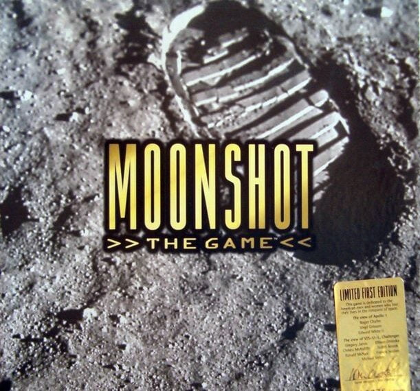 Moonshot the Game (1997) Board Game