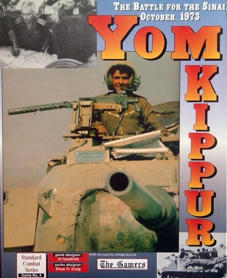 Yom Kippur: The Battle for the Sinai, October, 1973 (1995) Board Game
