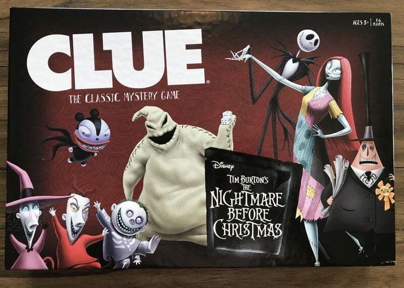 Clue: Tim Burton’s The Nightmare Before Christmas (2016) Board Game