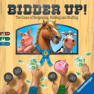 Bidder Up! (2016) Board Game