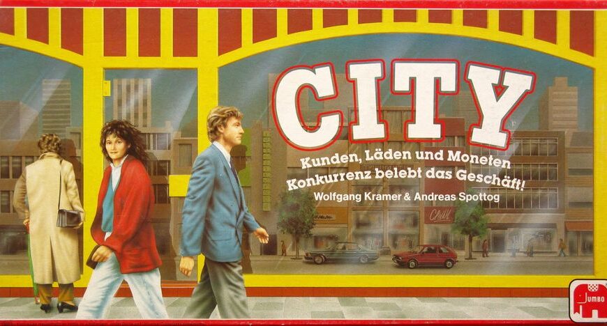 City (1988) Board Game