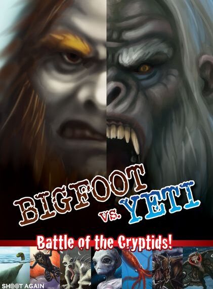 Bigfoot vs. Yeti (2018) Board Game