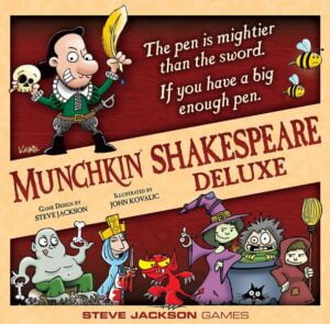 Munchkin Shakespeare Deluxe (2017) Board Game