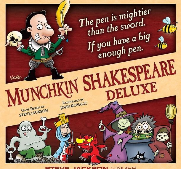 Munchkin Shakespeare Deluxe (2017) Board Game