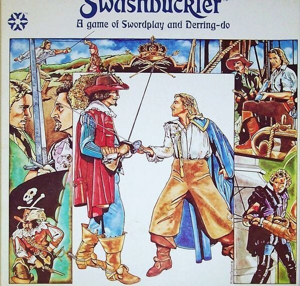 Swashbuckler: A Game of Swordplay and Derring-do (1980) Board Game
