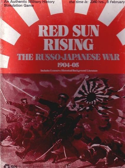 Red Sun Rising: The Russo-Japanese War 1904-05 (1977) Board Game