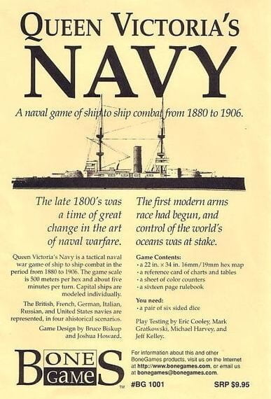 Queen Victoria’s Navy (1996) Board Game