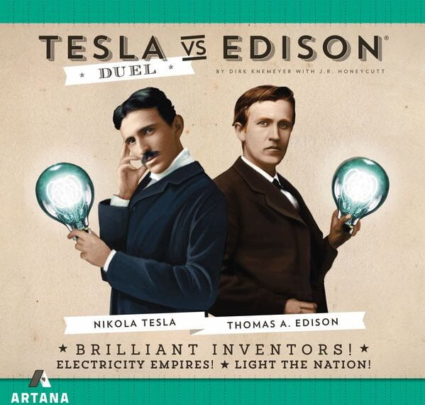 Tesla vs. Edison: Duel (2017) Board Game
