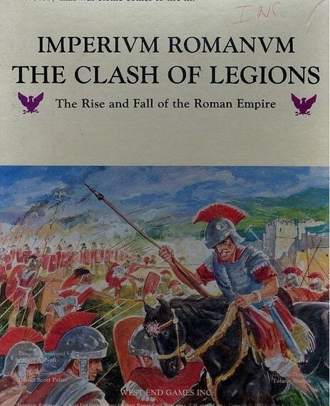 Imperium Romanum: The Clash of Legions (1979) Board Game