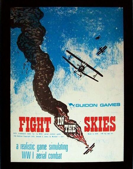 Fight in the Skies (1966) Board Game