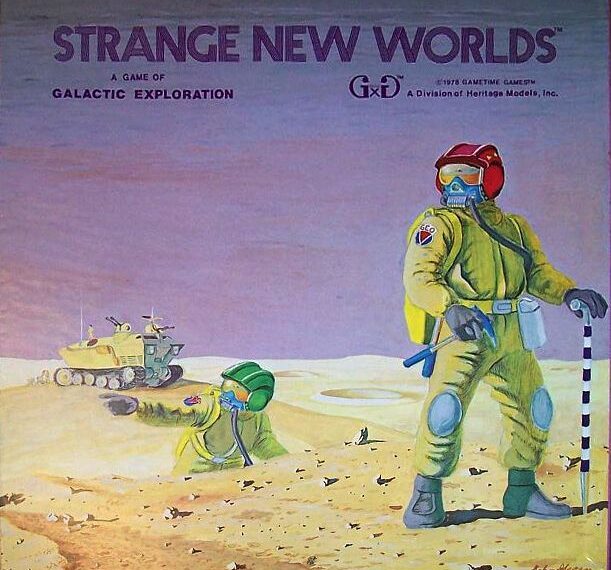 Strange New Worlds (1978) Board Game