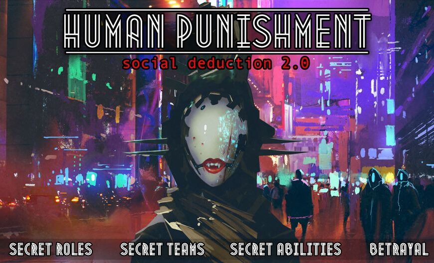 Human Punishment: Social Deduction 2.0 (2018) Board Game