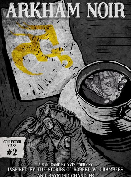 Arkham Noir: Collector Case #2 – The King in Yellow (2017) Board Game