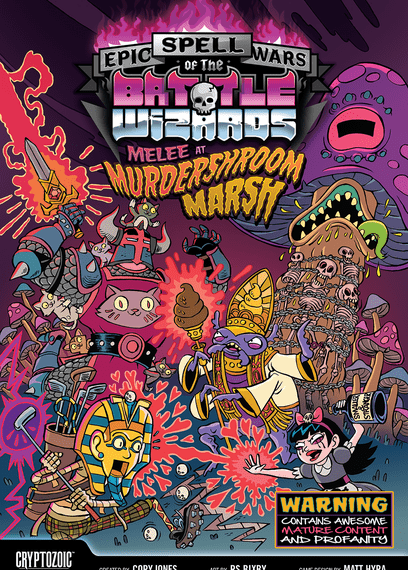 Epic Spell Wars of the Battle Wizards: Melee at Murdershroom Marsh (2017) Board Game
