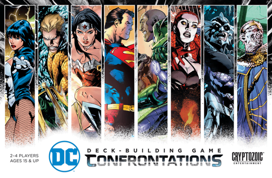 DC Deck-Building Game: Confrontations (2017) Board Game
