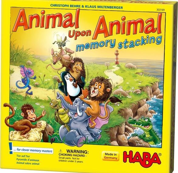 Animal upon Animal: Memory Stacking (2017) Board Game