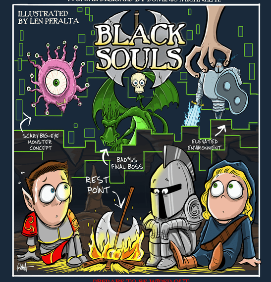 Black Souls (2018) Board Game