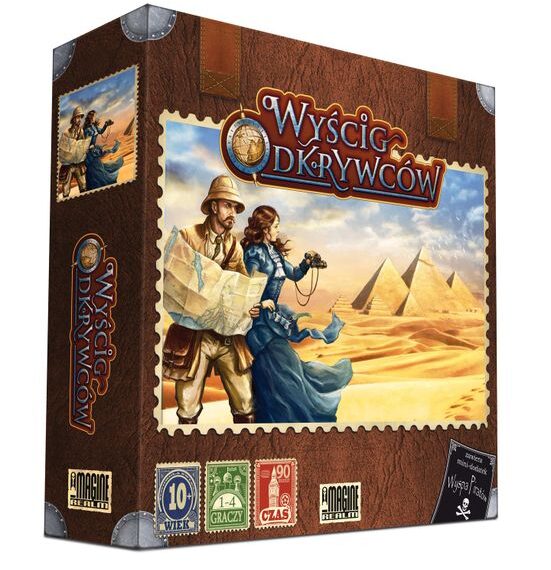 Wyścig Odkrywców (2017) Board Game