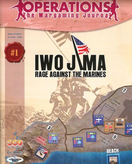 Iwo Jima: Rage Against the Marines (2008) Board Game