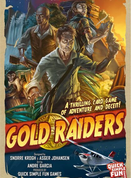 Gold Raiders (2017) Board Game