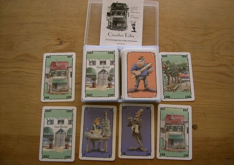 Quartier Latin (1997) Board Game