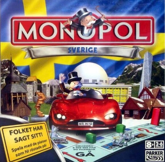 Monopol: Sverige (2008) Board Game