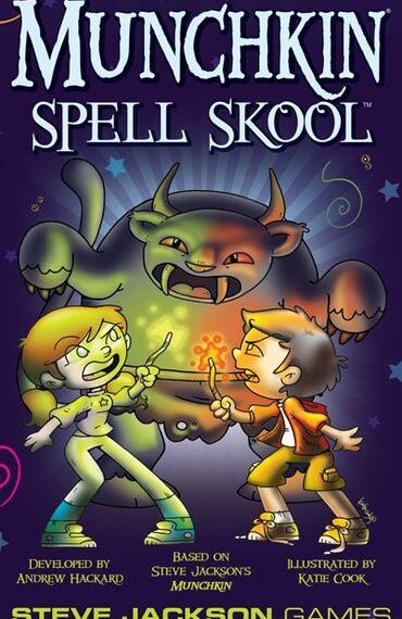 Munchkin Spell Skool (2017) Board Game