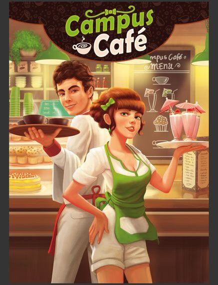 Campus Café (2018) Board Game