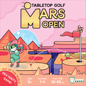 Mars Open: Tabletop Golf (2018) Board Game