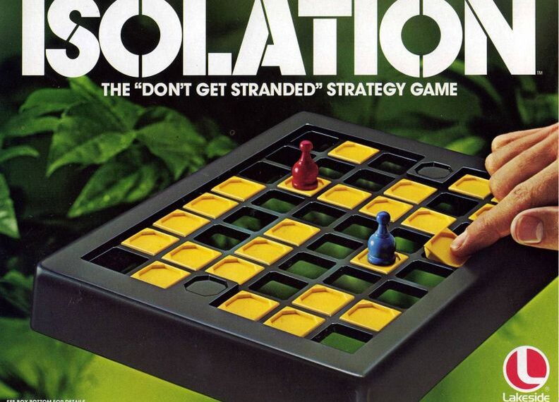 Isolation (1972) Board Game