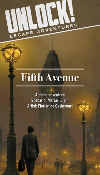 Unlock!: Escape Adventures – Fifth Avenue (2017) Board Game