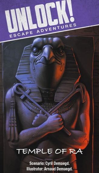 Unlock!: Escape Adventures – Temple of Ra (2017) Board Game