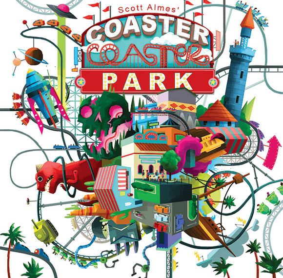 Coaster Park (2017) Board Game
