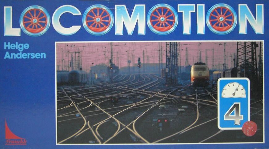 Locomotion (1987) Board Game